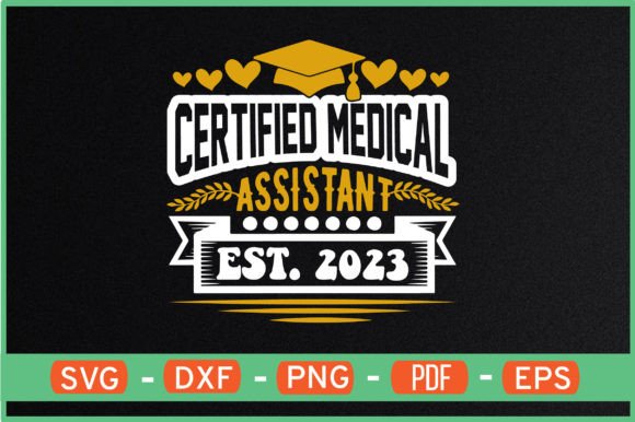 A Certified Medical Assistant Design for Modern Embroidery