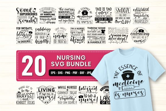 A Designer's Review: The Nursing Student SVG Bundle