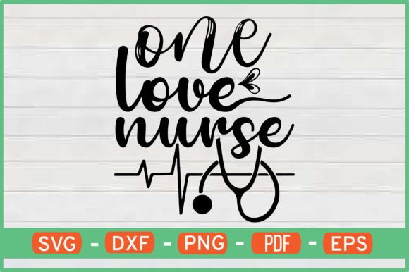 A Real Designer's Look at the One Love Nurse SVG