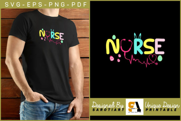 Nurse Easter Day T-shirt Printable SVG: A Designer's Take