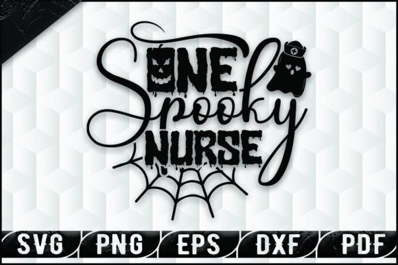 One Spooky Nurse: A Halloween Design for Embroidery